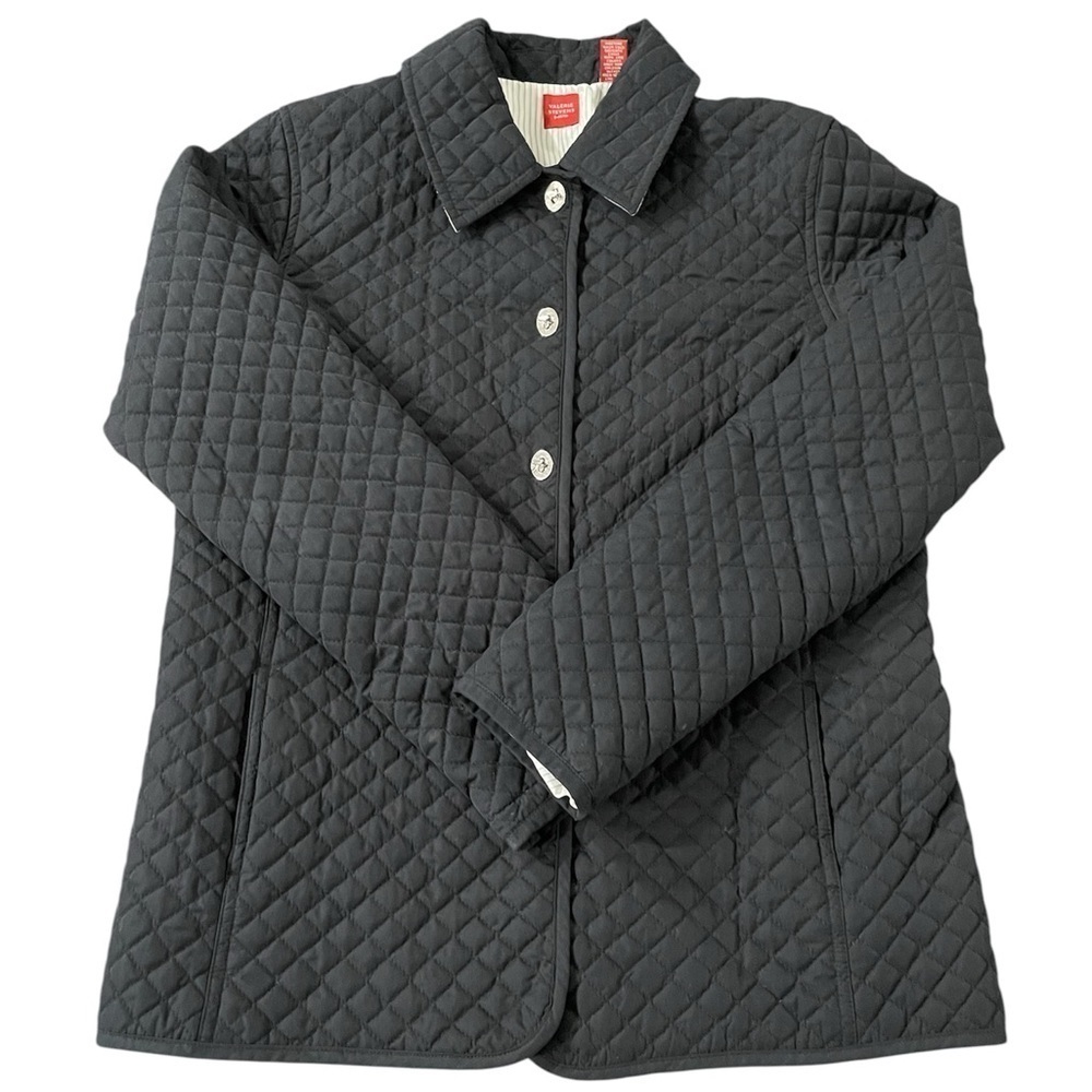 Valerie Stevens Petite Women Black jacket Size Medium